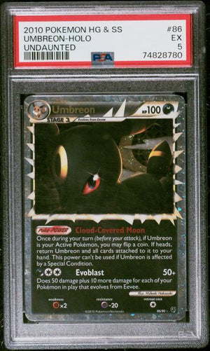 Umbreon Prime 86/90 Undaunted PSA 5 74828780