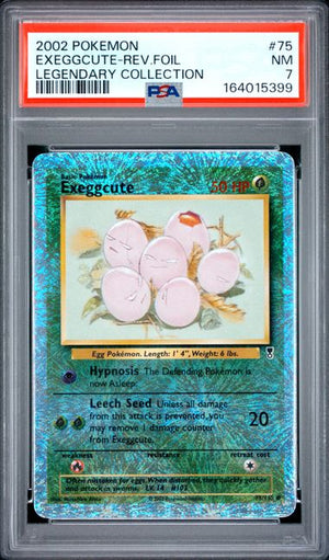 Exeggcute 75/110 Legendary Collection Reverse Holo PSA 7 164015399