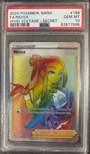 Nessa 196/185 SWSH Vivid Voltage Secret PSA 10 62817596