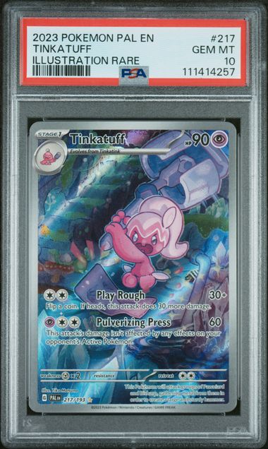 Tinkatuff 217/193 Paldea Evolved PSA 10 111414257