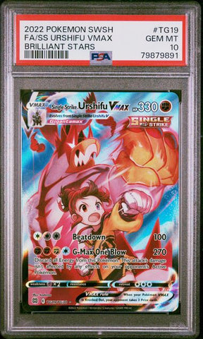 Single Strike Urshifu VMAX TG19/TG30 Brilliant Stars PSA 10 79879891