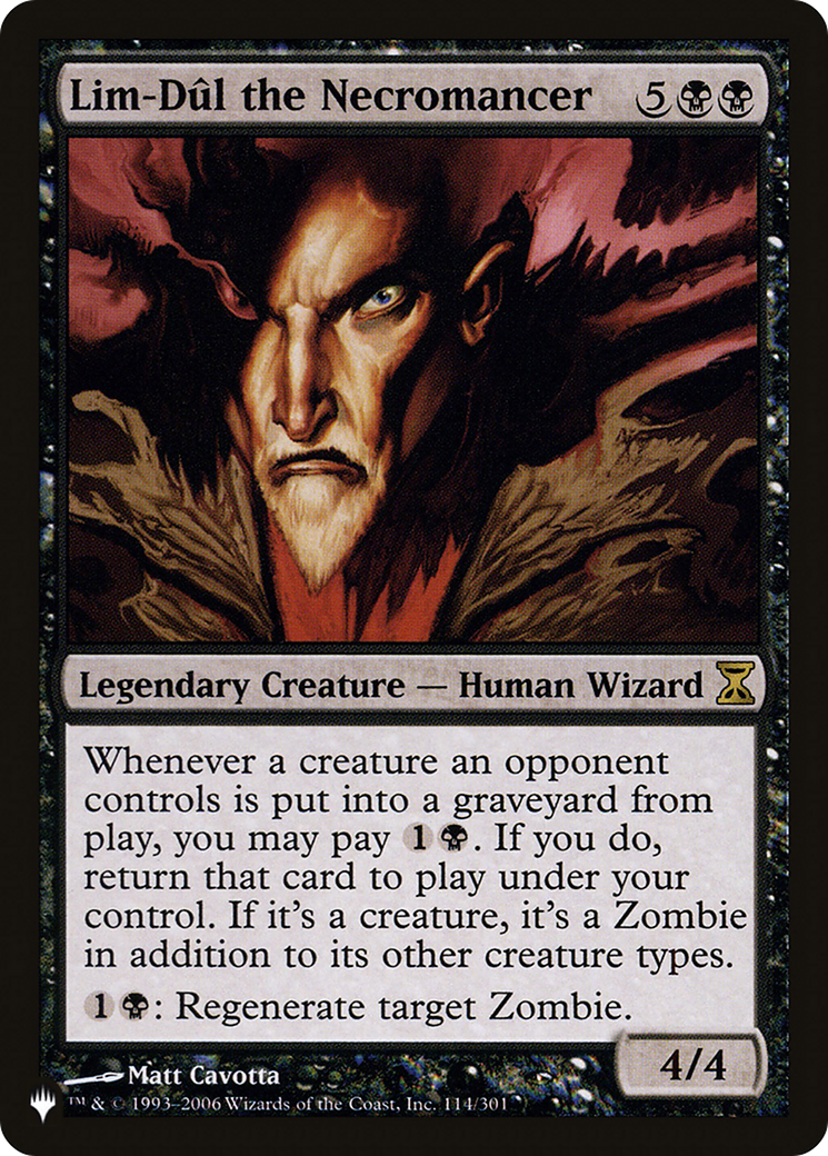 Lim-Dul the Necromancer [The List]