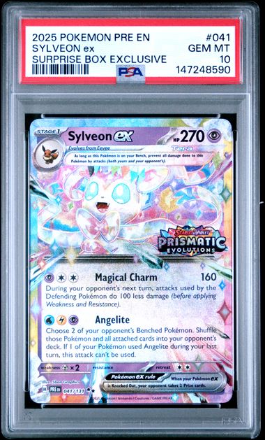 Sylveon EX Surprise Box (41) PSA 10 147248590