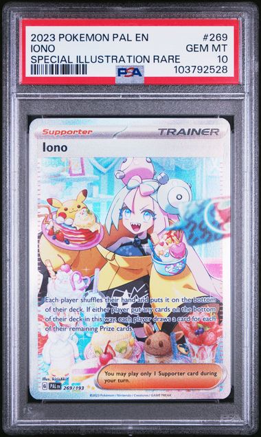 Iono SIR Paldea Evolved (269/193) PSA 10 103792528