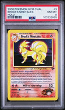 Brock's Ninetales - Holo 3/132 Gym Challenge PSA 8 103232665