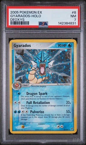 Gyarados 8/107 EX Deoxys PSA 7 142384831