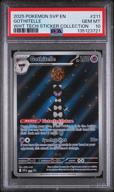 Gothitelle (211) Black Star Promo PSA 10 135123721