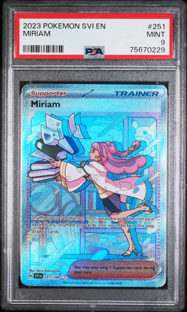 Miriam 251/198 Scarlet & Violet: Base Set PSA 9 75670229