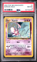 Espeon Holo Neo Discovery (1) PSA 8 127142318