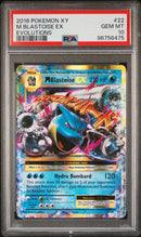 M Blastoise EX 22/108 Evolutions PSA 10 96758475