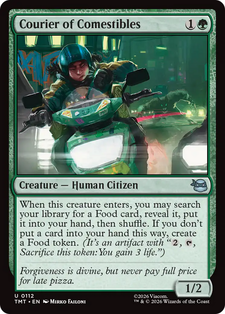 Courier of Comestibles [Teenage Mutant Ninja Turtles]
