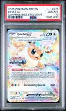 Eevee ex (Stamped) 075/131 Prismatic Evolutions PSA 10 110151521