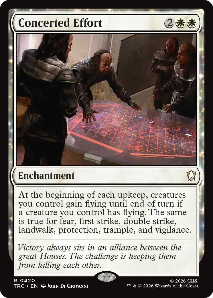 Concerted Effort (Surge Foil) [Star Trek Commander]