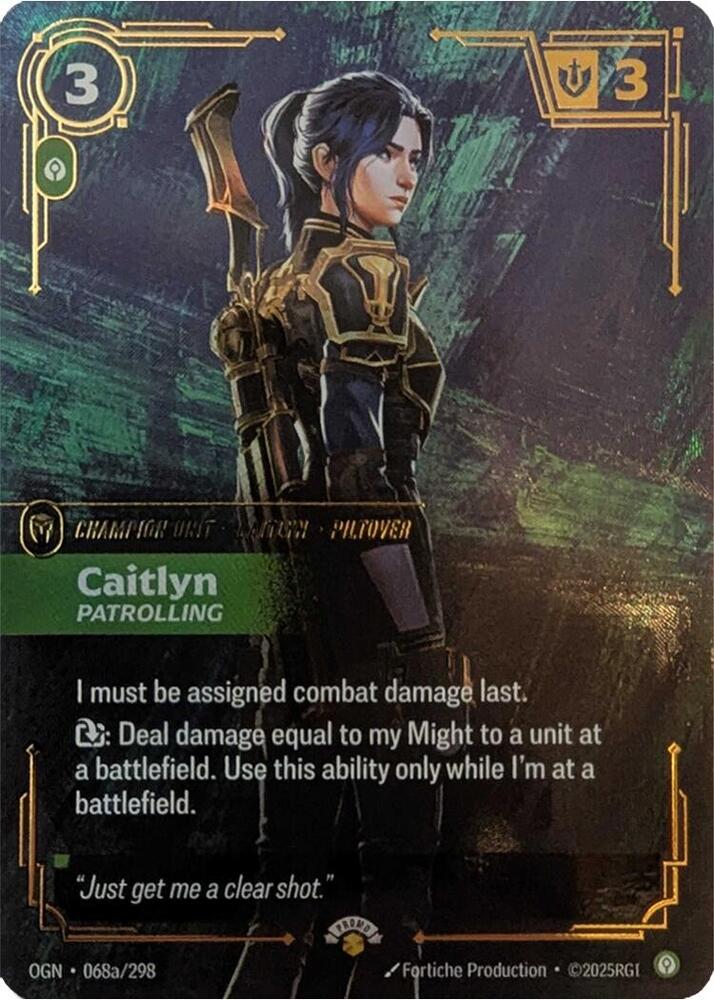 Caitlyn - Patrolling 068a/298 RFTB1