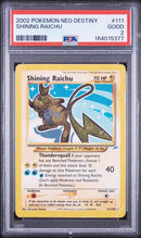 Shining Raichu 111/105 Neo Destiny Holo PSA 2 164015377