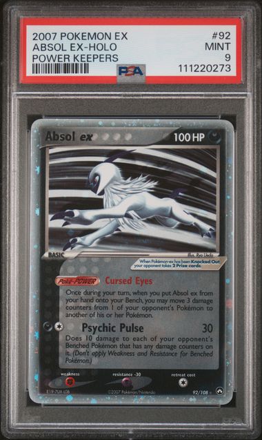 Absol ex 92/108 Power Keepers PSA 9 111220273