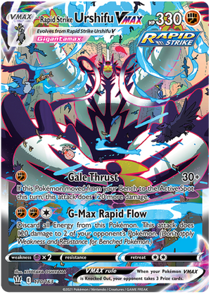 Rapid Strike Urshifu VMAX (170/163) [Sword & Shield: Battle Styles]