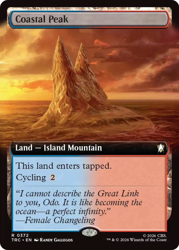 Coastal Peak (Extended Art) [Star Trek Commander]