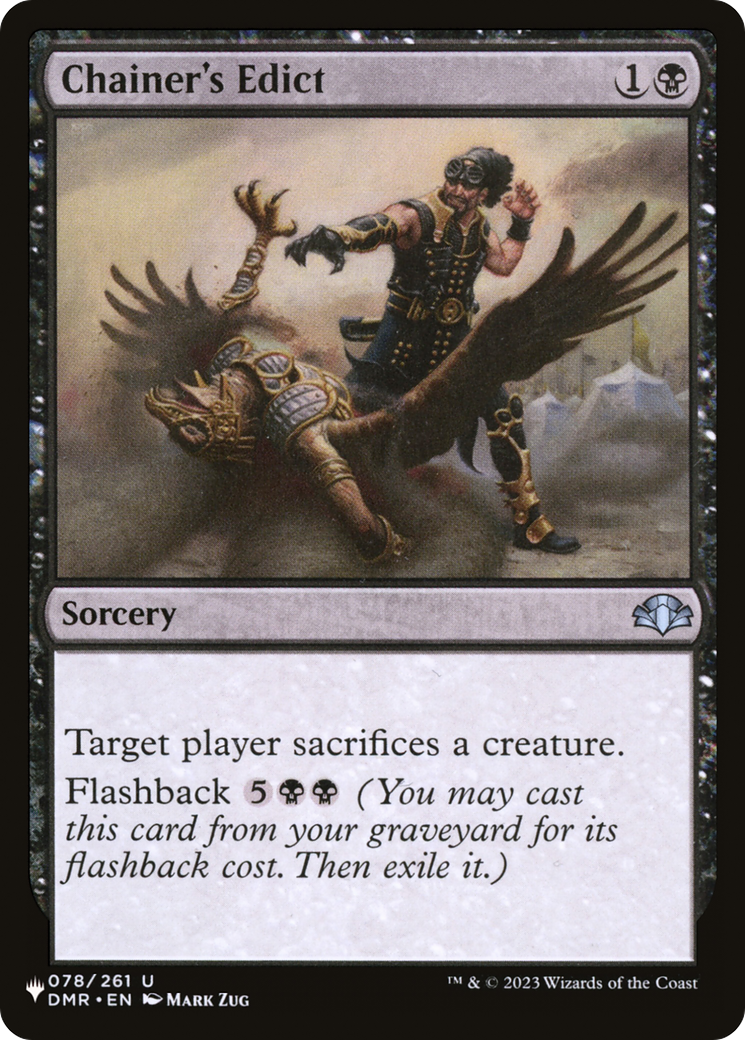Chainer's Edict (DMR) [The List]