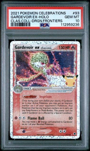 Gardevoir ex 93/101 Classic Collection PSA 10 112959236