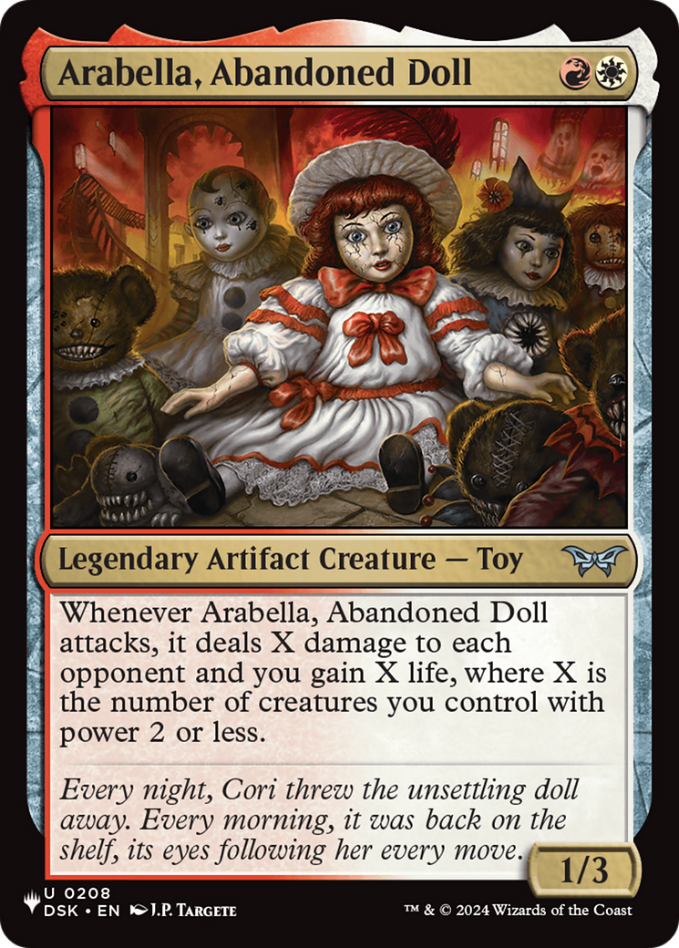 Arabella, Abandoned Doll [The List]