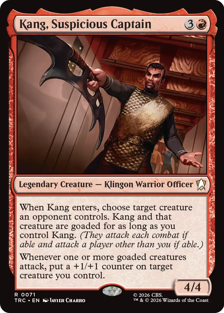 Kang, Suspicious Captain [Star Trek Commander]