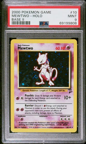 Mewtwo 10/130 Base Set 2 PSA 9 69199808