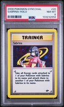Sabrina - Holo 20/132 Gym Challenge PSA 8 103232658