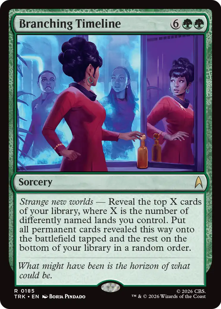 Branching Timeline [Star Trek]