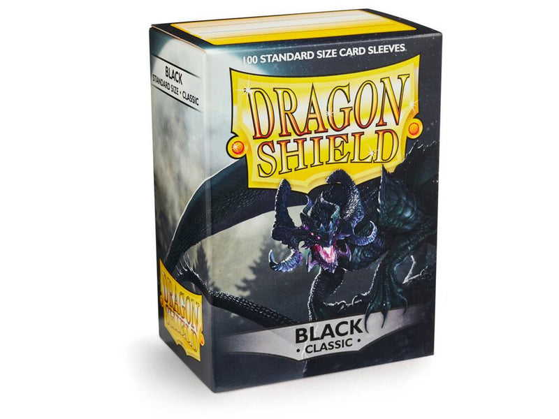 Dragon Shield: Standard 100ct sleeves - Classic Black