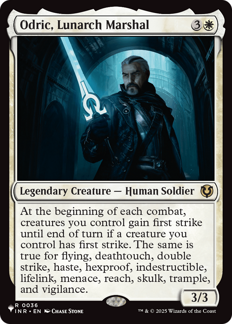 Odric, Lunarch Marshal (INR) [The List]
