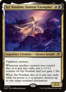 Syr Vondam, Sunstar Exemplar [Edge of Eternities]