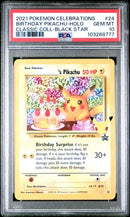 Birthday Pikachu (24) Celebrations Classic Coll. PSA 10 103268777