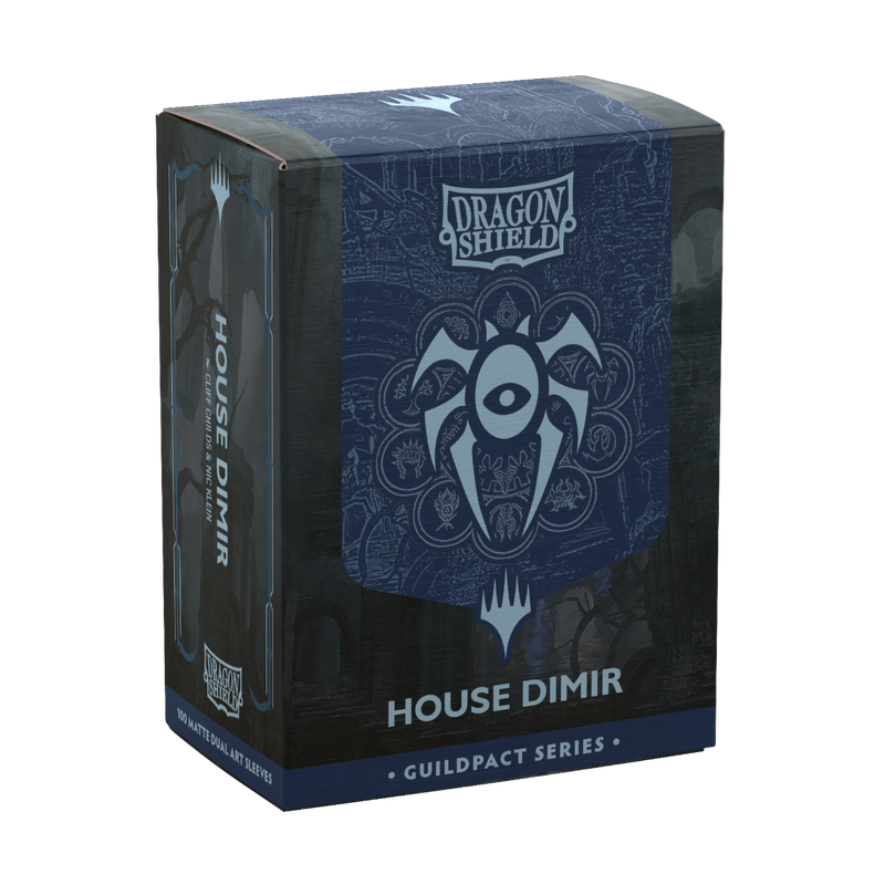 Dragon Shield: Standard 100ct Art Sleeves - House Dimir