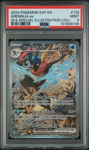 Greninja ex (132) Black Star Promo PSA 9 101808746