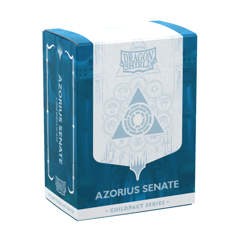 Dragon Shield: Standard 100ct Art Sleeves - Azorius Senate