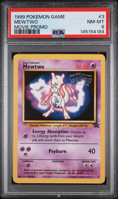 Mewtwo (3) Movie Promo PSA 8 145154184