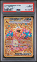 Charizard ex 228/197 Obsidian Flames PSA 10 121390151