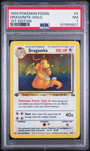 Dragonite - Holo 4/62 Fossil 1st Edition PSA 7 101959807