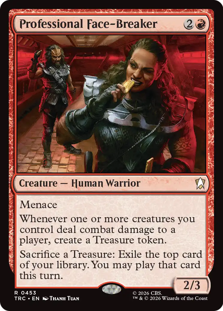 Professional Face-Breaker (Surge Foil) [Star Trek Commander]
