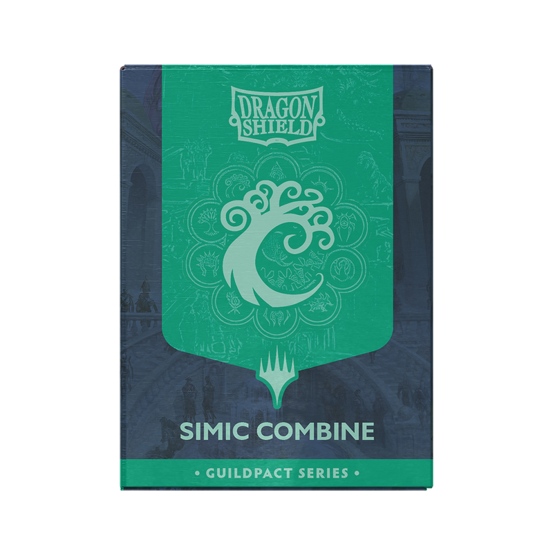 Dragon Shield: Standard 100ct Art Sleeves - Simic Combine