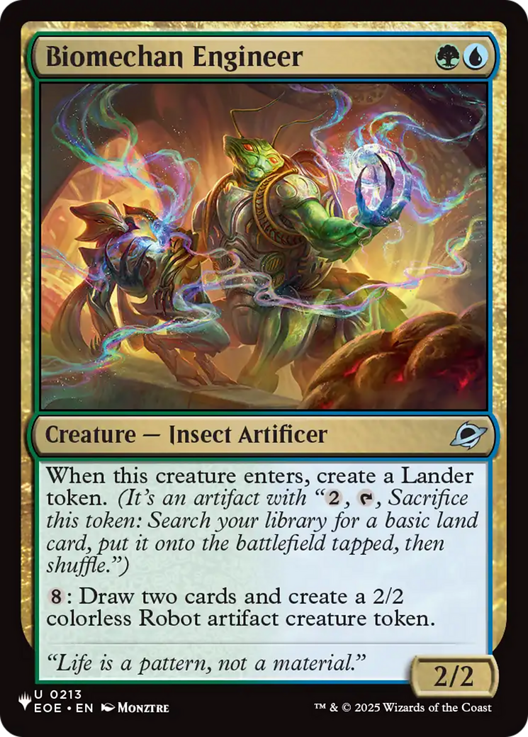 Biomechan Engineer [The List]