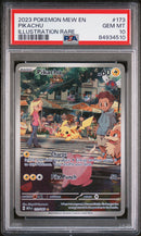Pikachu 173/165 151 Illustration Rare 1st PSA 10 95095788