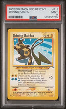 Shining Raichu 111/105 Neo Destiny PSA 9 103230735