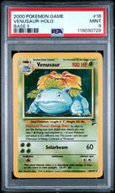Venusaur - Holo 18/130 Base Set 2 PSA 9 119030728