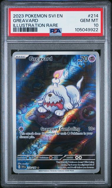 Greavard 214/198 S&V Base Set PSA 10 105049922
