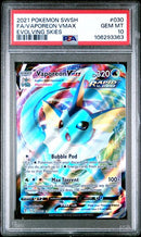 Vaporeon VMAX 030/203 Evolving Skies PSA 10 106293363