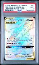 Reshiram & Charizard GX 217/214 Unbroken Bonds PSA 9 142626188