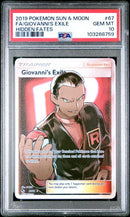 Giovanni's Exile 67/68 Hidden Fates PSA 10 103268759