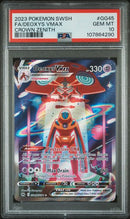Deoxys VMAX GG45/GG70 Crown Zenith PSA 10 107864290